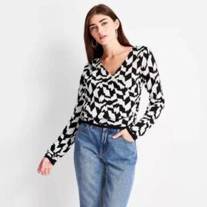 Future Collective Broken Houndstooth Cropped Festival Sweater Women’s 3X